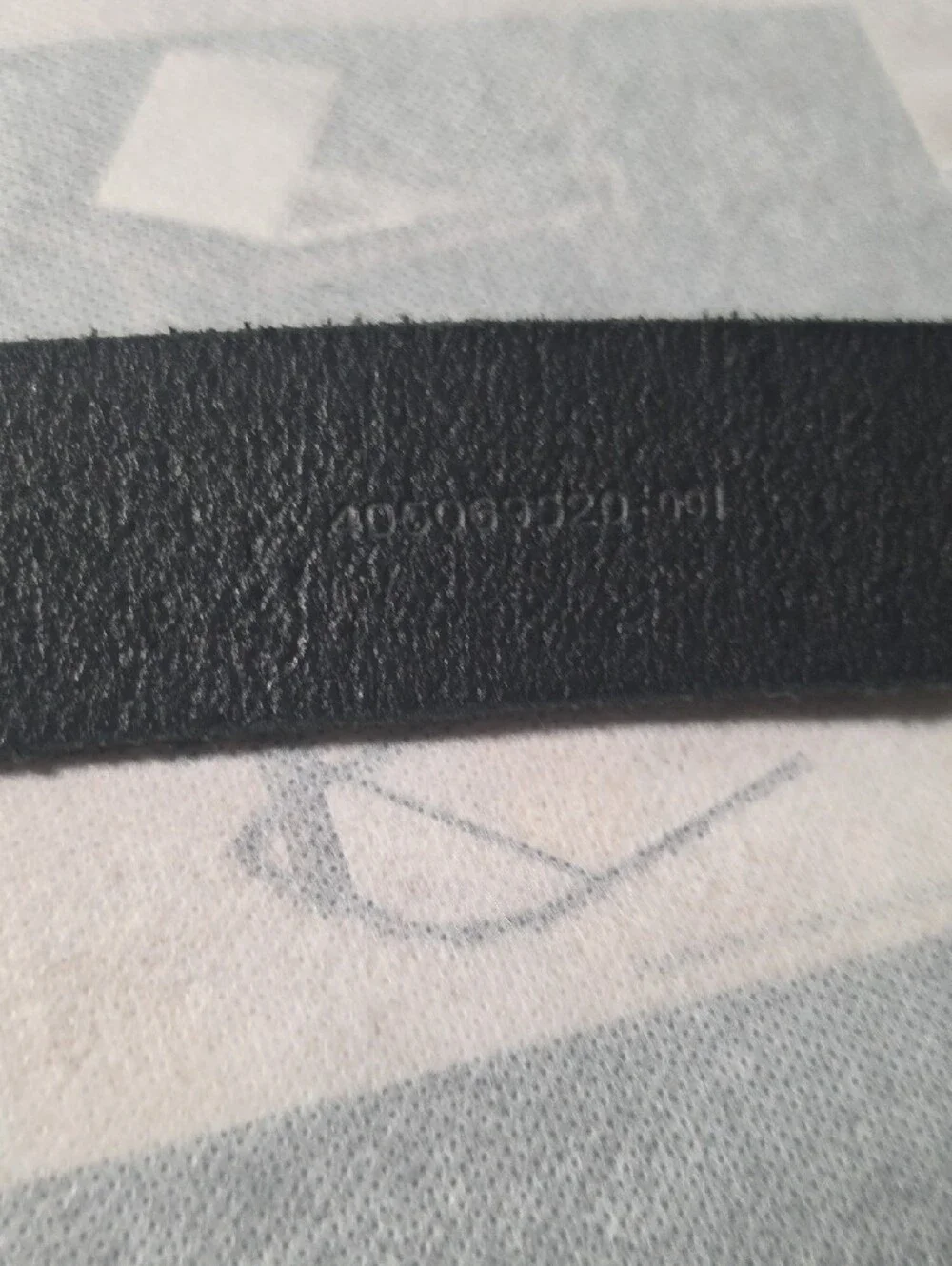 Black Leather Belt with Gold Polo Player Buckle